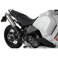 HP CORSE SP-1 SHORT Titanium High Mount Slip-on Exhaust for the Ducati DesertX